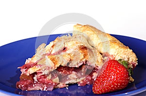 Rhubarb pie