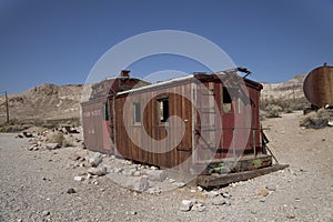 Rhyolite Caboose