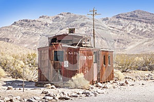 Rhyolite Caboose