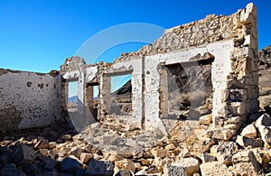 Rhyolite ghost town