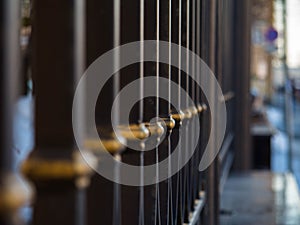 Rhythm fence going to point of view photo