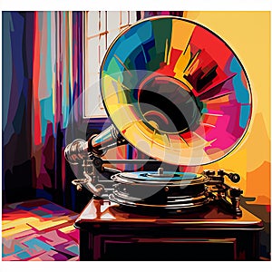 Rhythm Revival: Vibrant Phonograph Resurgence
