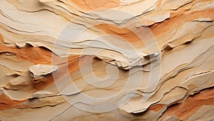 Rhythmic Abstraction: Sandstone Harmony. AI generate