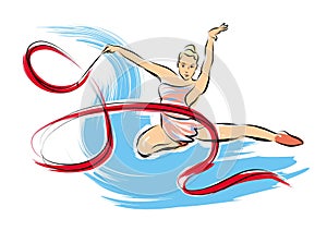 Rhythmic gymnastic