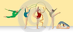 Rhythmic Gymnastics: Full Color Group photo