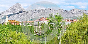 RiaÃ±o Reservoir in the province of LeÃ³n photo