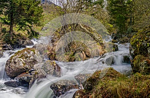 Rialb river in the Principality of Andorra photo