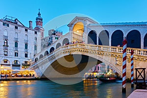 Rialto Bridge in Venice