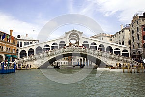 Rialto bridge Venice gondola Italy Grand canal the History of the Adriatic sea, symbol