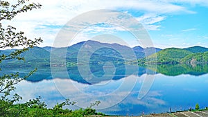 Riaño Reservoir in the province of León