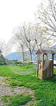 Riaño Reservoir in the province of León