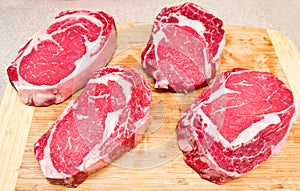 Rib Eye steaks