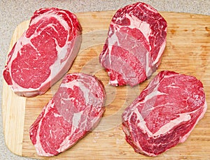 Rib Eye steaks