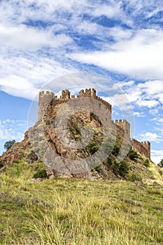 Riba de Santiuste castle, Guadalajara, Castile La Mancha, Spain