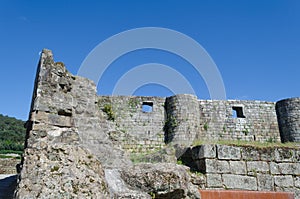 Ribadavia Castle, historical village of Ourense. Galicia. Spain.