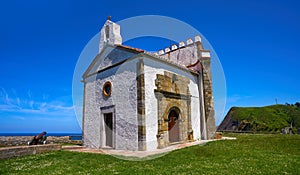 Ribadesella Ermita la Guia hermitage Asturias Spain