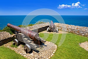 Ribadesella la Guia canon in Asturias Spain photo