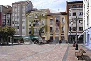 Ribadesella town square