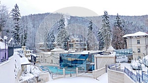 Ribarska Spa Winter Scene