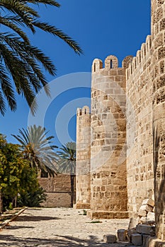 Ribat fortress inside medieval medina of Sousse