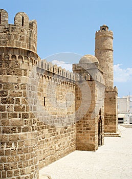 Ribat (fortress) in the town of Sousse. Tunisia