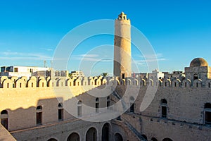 Ribat of Sousse, oldest Islamic monument in north Africa, Sousse Tunisia