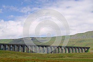 Ribblehead railway viaduct.