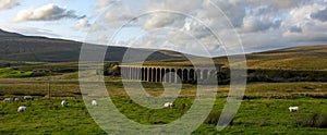 Ribblehead Viaduct in the Yorkshie Dales, UK