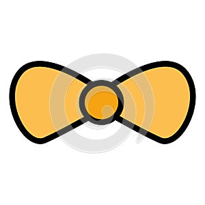 Ribbon bown isolated icon