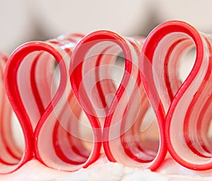 Ribbon Candy Close Up