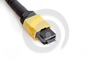 Ribbon fiber optic connector MTP