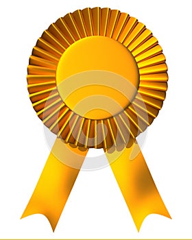 Ribbon first place award