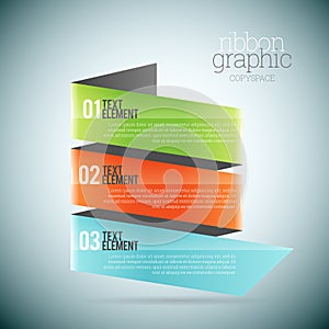 Ribbon Graphic Copyspace