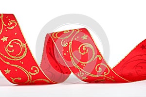 Ribbon - waves - abstract background