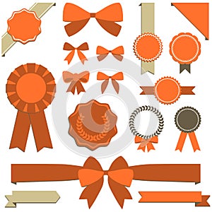 Ribbons, banners and seals