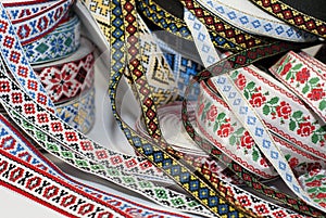 Ribbons with ornament