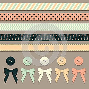 Riboons, Buttons, and Bows photo