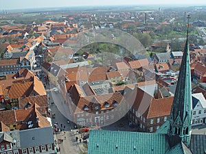 Ribe, from above