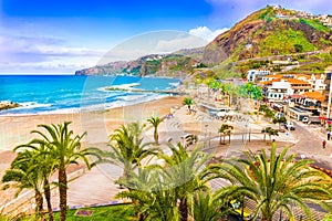 Ribeira Brava city, Madeira island, Portugal