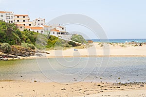 Ribeira de Seixe and beach in Odeceixe