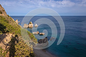 Ribeira do Cavalo beach in Portugal