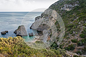 Ribeira do Cavalo beach in Portugal