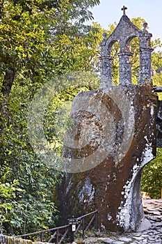 Ribeira sacra. San Pedro de Rocas monastery. Galicia cultural heritage photo