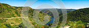 Ribeira Sacra from the Souto Chao veiw point