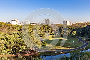 Ribeirao Preto city park, aka Curupira Park