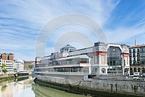 Ribera market in Bilbao, Bizkaia, Basque counrtry, Spain. photo