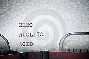 Ribo nucleic acid