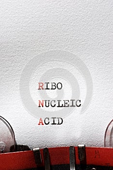 Ribo nucleic acid