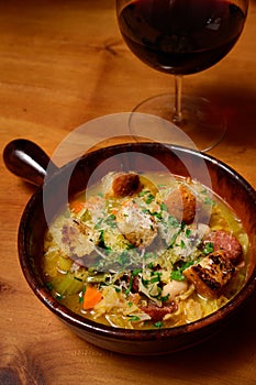 Ribollita Tuscan Bread and Bean Soup