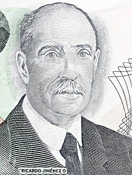 Ricardo Jimenez Oreamuno portrait photo